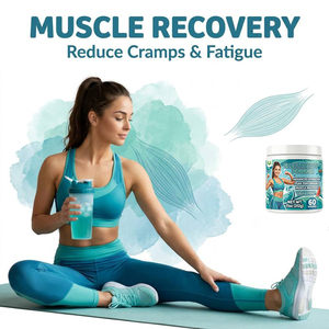 Poudre d'électrolytes ODM/OEM avec calcium pour la récupération musculaire, réduit les crampes et la fatigue, poudre d'électrolytes au magnésium - Product Image 2