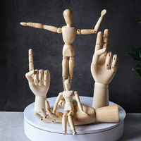 スケッチ絵画用の人気のある高品質12インチ32CMマルチサイズ関節式フレキシブル木製マネキン人体マネキン
