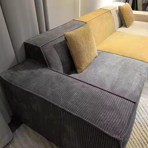 أريكة غرفة معيشة عصرية من المصنع مضغوطة أريكة ضغط فراغي في صندوق واحد لأثاث الشقق - Product Image 3