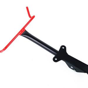 Support mural pour vélo en métal rouge, support mural durable pour vélo, support de rangement - Product Image 3