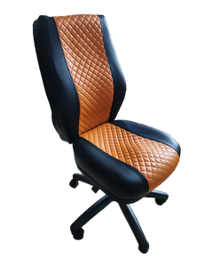 Meilleure vente de chaises de poker pivotantes Move Black Poker Chair Chaise de casino à cinq roues avec roulettes - Product Image 2