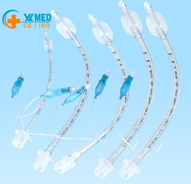 YULIN Medical Disposable Endotracheal Tube With Cuff, Reinforced Endotracheal Tube for Hospital Anesthesia