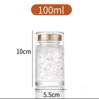 Senior Ménage Bouteille en verre résistant aux hautes températures de qualité alimentaire Miel frais Embouteillage Petit pot avec bouchon à vis Peut être cuit à la vapeur