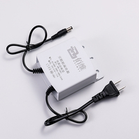 BAIWEI 12V 2A adaptateur secteur à découpage ABS & PC matériel connexion enfichable ROHS certifié 50/60Hz fréquence 12V/2A sortie