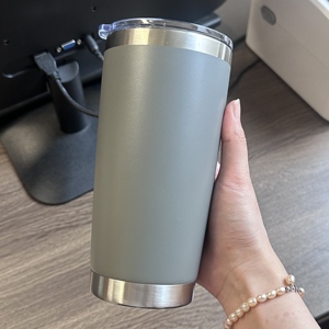 Gobelet isotherme de voiture en acier inoxydable 304 de 20 oz, thermolaqué, vierge pour sublimation, pour boissons chaudes et froides, tasse à bière thermique - Product Image 3