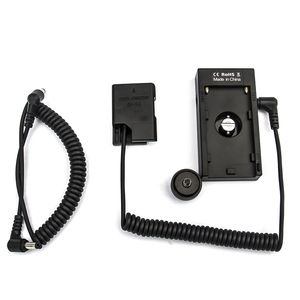 Batterie factice EN-EL14 portable avec plaque d'adaptation pour EN-EL14 le système d'alimentation de la batterie factice pour <span class=keywords><strong>nikon</strong></span> D3300 <span class=keywords><strong>D3400</strong></span> D3200 D3100 D5300 - Product Image 1