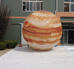 Décoration de fête, modèle de globe terrestre gonflable géant, boule de lune, <span class=keywords><strong>ballon</strong></span> gonflable planétaire publicitaire merveilleux - Product Image 3