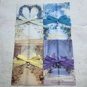 การ์ดเชิญงาน<span class=keywords><strong>แต่ง</strong></span><span class=keywords><strong>งาน</strong></span>ลายดอกไม้สไตล์ใหม่ปี 2026 - Product Image 3