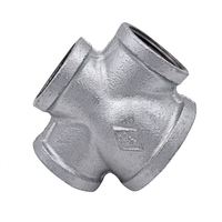 Raccords de tuyauterie à serrage à clé, zingués, 26,9 mm, Swagelok, réducteur en croix 1/2