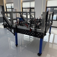 Mesa de Soldadura 3D de Hierro Fundido HT300, Nitrurada, de Alta Estabilidad y Resistente al Desgaste, para Fabricación Industrial Pesada