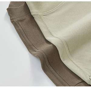 280 Gsm T-shirt court personnalisable Y2K Neck Top Brésil Slim Fit Jersey Ringer T-shirts 100% coton personnalisé 280 personnalisation - Product Image 5