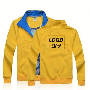 เสื้อแจ็คเก็ตเบสบอลแบบมีซิป คอตั้ง สำหรับผู้ชายไซส์ใหญ่พิเศษ พรีเมียม สปอร์ต แอธเลติก เสื้อนอก - Product Image 1