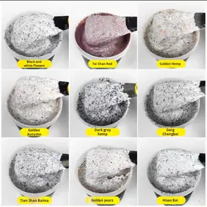 Kunststein farbe im Marmors til für Außenwände Wasserfeste Beschichtung spray anwendung - Product Image 3