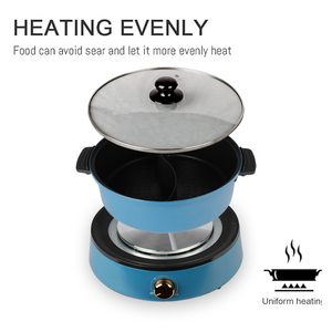 กระทะไฟฟ้าอะลูมิเนียม MLD 4L ฝาแก้วนิรภัย ควบคุมด้วยระบบกลไก เคลือบสารกันติด ประหยัดพลังงาน เหมาะสำหรับใช้ในโรงแรม แบบดัตช์ - Product Image 5