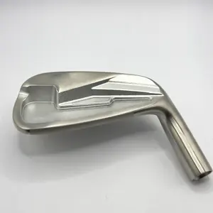 Premium 431 Still Silver Chrome Casting Soft Iron Material Golf Irons Custom Logo Golf Club Iron Set For Men