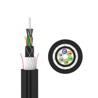 GYFTY73 Anti-Rongeur Non Métallique Multi Tube 24 48 96 144 288 432 Conduit ADSS Extérieur FTTH G657A1 Câble à Fibre Optique Prix