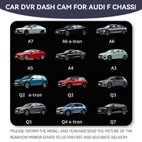 Kamera Dasbor 4K Dual Lensa dengan G-Sensor, Rekam Berulang, Universal, Kabel Pengisian Daya WiFi, Model Audi A4 A1 A3 A8, Garansi 1 Tahun