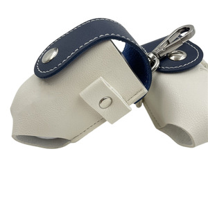 Japanese and Korean style minimalist color-<b>blocked</b> golf bag, PU leather golf ball cover, waist-<b>mounted</b> portable golf bag. - Product Image 5