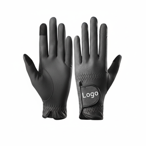 Guantes unisex antideslizantes, transpirables, cómodos y ligeros, para entrenamiento al aire libre, guantes ecuestres para montar a caballo - Product Image 1