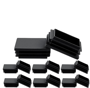 Bền vuông ống nhựa cắm ống cao su nhựa End Stopper trắng đen màu PP nhựa blanking chèn ống cắm kết thúc - Product Image 5