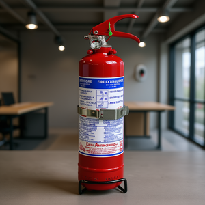 Extincteur Emme Antincendio 1 kg Poudre ABC 8A 34B C avec goupille de sécurité et manomètre - Product Image 3