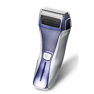 China Fabricantes Soft Touch Recarregável Shaver Homens Bald Head Acabamento Ferramenta Barba Trimmer Homens Lâminas Elétricas Foil Shaver