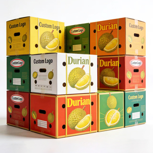 Buy Durian Fruit Cardboard Packaging Boxes Custom Printed Logo Option |  Alibaba.com