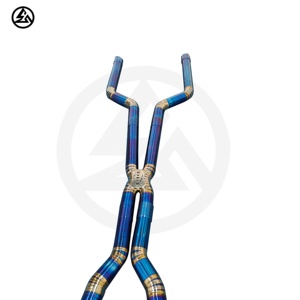 CSZ Accesorios Catback Silenciador Tubo de escape Valvetronic Titanio Acero inoxidable para <span class=keywords><strong>BMW</strong></span> X5M F95 <span class=keywords><strong>X6M</strong></span> F96 4,4 T Accesorio para - Product Image 5