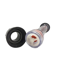 Rotámetro DN15-DN40 de tubo largo, 5-1000L/H a 0.6-6m³/H, medidor de flujo de área variable para medición industrial de líquidos y gases