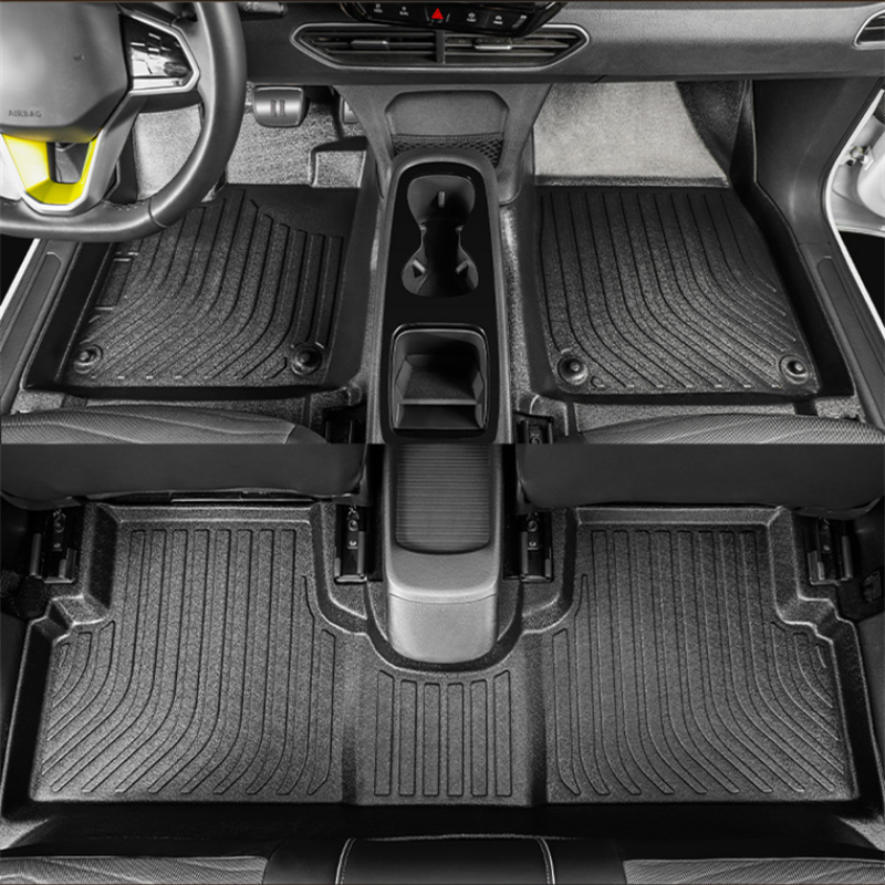 ORANGLES 3D TPE Waterproof Car Floor Mats for Toyota Corolla Full Set – High Quality Custom Fit Saudi Arabia - angled perspective - presenting advantages - Image 4 of 6 | fits any environment | Purchase 3D TPE Waterproof Car Floor Mats for Toyota Corolla Full Set – High Quality Custom Fit Saudi Arabia Michigan | Free Shipping ORANGLES