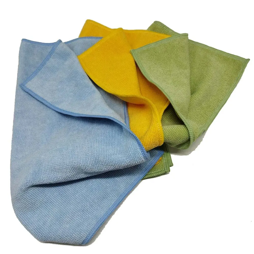 Hot Selling Microfiber Reinigingsdoek Warp Gebreide Handdoek Auto Microfiber Doek Auto Keuken Handdoeken