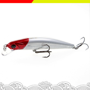 LUTAC minnow attira esche esche con esca con rivestimento Laser a fusione lunga 80mm 7g - Product Image 2