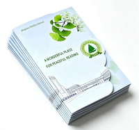 Brochure pliante professionnelle personnalisée, livret découpé sur mesure, manuel de produit d'entreprise, affiche pliable, couverture souple en papier