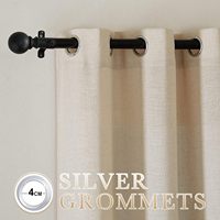 Rideaux Voilages en Faux Lin Style Rétro Européen et Américain DaiRui pour Chambre et Salon, Filtrant la Lumière, Prêts à Poser, Vente en Gros