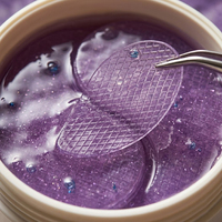 Masque Hydrogel Cristal Violet Anti-Âge et Anti-Rides pour les Yeux : Réduit Cernes, Poches et Gonflements, Illumine le Teint