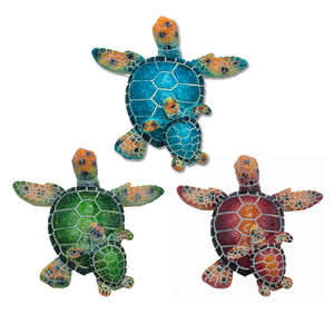 Logo personalizzato <span class=keywords><strong>animale</strong></span> marino oceano mante decorazione per la casa statuetta di maldive Souvenir resina mante statua - Product Image 4