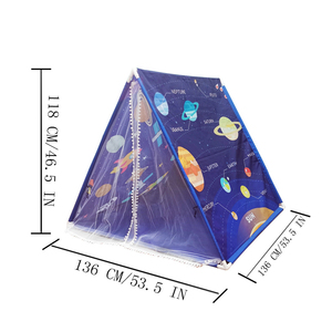 Tente de jeu pour enfants avec logo personnalisé, <span class=keywords><strong>tipi</strong></span>, maison de jeu pour enfants JWS-092, pliable, intérieur/extérieur, vente en gros OEM - Product Image 3