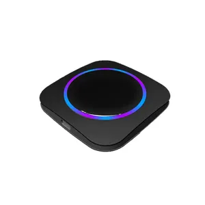 Rgb Licht Carplay Ai Box Android 13 Carplay Draadloze Adapter Voor Universele Auto Box Met Hd Sim Kaart Poort