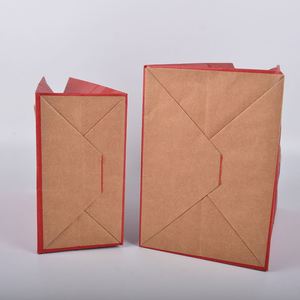 Bolsa de Papel Kraft Desechable de 50 Piezas, Ecológica, con Asas, Impresión CMYK, Apta para Alimentos, Precio de Fábrica SenAng - Product Image 2