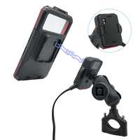 Étui de téléphone pour moto étanche, chargeur sans fil et multi-ports