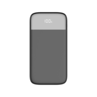 Batterie externe portable ultra-fine 10000 mAh avec écran numérique LED et 2 ports USB LCD – Power Bank de voyage