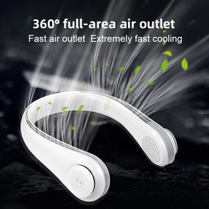 AOOLIF 2024 Nouveau ventilateur de cou au meilleur prix, 3600 mAh, rechargeable, portable, ventilateur de cou suspendu - Product Image 3