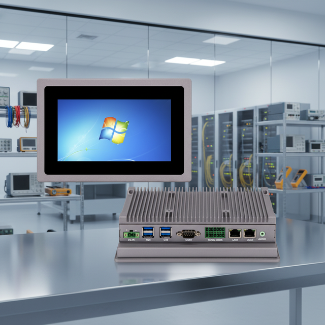 7 Inch IP65 Industrial Touch Panel Pc Capacitive/Resistance Embedded/Wall Mount/Desktop/VESA Fanless Computer I3/i5/i7