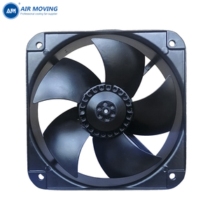 Am18060hb2 AC Fan 200-240V Tất Cả Các Kim Loại Nhiệt Độ Cao Bên Ngoài Cánh Quạt Làm Mát 180Mm 2 Dây Cho Trường Hợp Tủ - Product Image 2