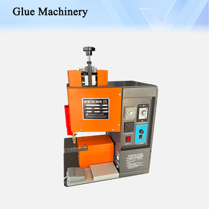 Máquina encoladora hecha en China Máquina encoladora semiautomática Máquina encoladora de cremallera <span class=keywords><strong>para</strong></span> bolsos <span class=keywords><strong>Ropa</strong></span> - Product Image 1