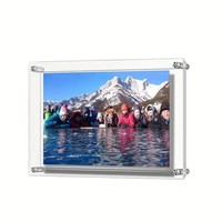 Rectangle personnalisé HD imprimé décor acrylique affiche panneau publicitaire personnalisé