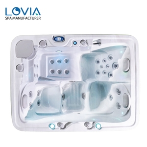 Jacuzzi LOVIA para 3 Personas, Eficiente Energéticamente, Jacuzzi Balboa, Bañera de Hidromasaje Exterior, Bañera de Hidromasaje, Hidroterapia - Product Image 2
