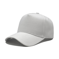 Gorra de Béisbol de 5 Paneles con Logotipo Personalizado, Diseño Liso, Ajustable, Publicitaria, 100% Algodón, Estilo Hip Hop, Unisex, para Regalos