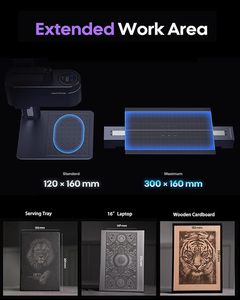 OEM <span class=keywords><strong>x</strong></span>ách tay mini Laser Engraver Máy cắt lp4 cơ sở lp4 cơ sở Mini Laser Engraver Trung Quốc nhà sản xuất giấy đá MDF - Product Image 4