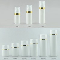 Nouveau design 35ml 50ml 75ml 100ml 150ml 200ml Bouteille cosmétique sans air Crème pour le corps Bouteille à pompe sans air